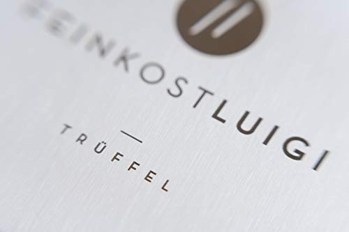 EDELSTAHLTRÜFFELHOBEL MIT METALLGRIFF