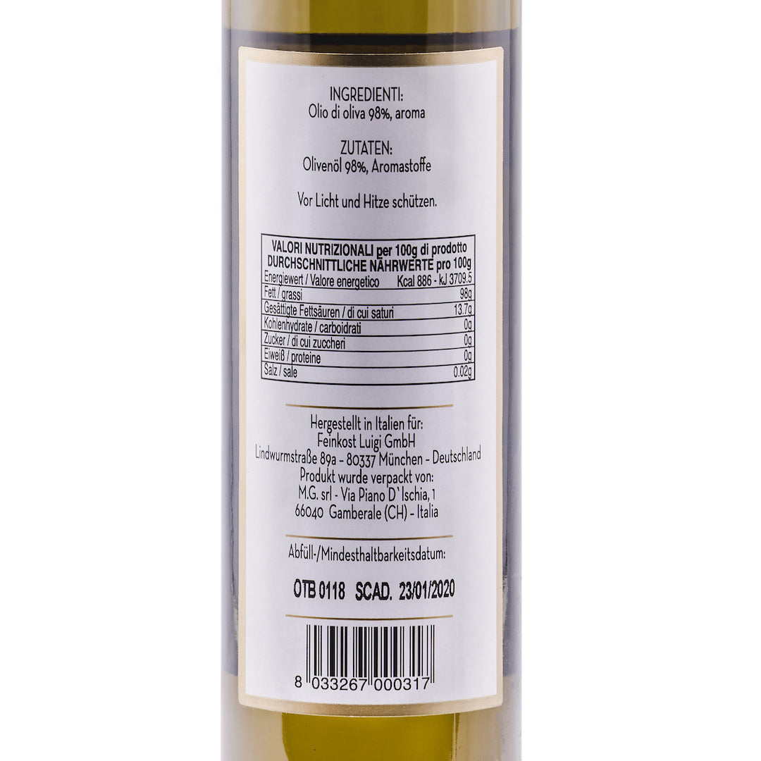 TRÜFFELÖL MIT WEISSEN TRÜFFELN (250ML)