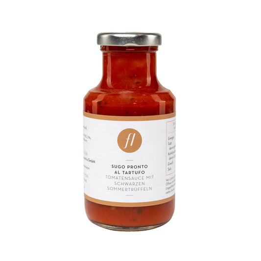 TOMATENSAUCE MIT SCHWARZEN SOMMERTRÜFFELN (250ML)