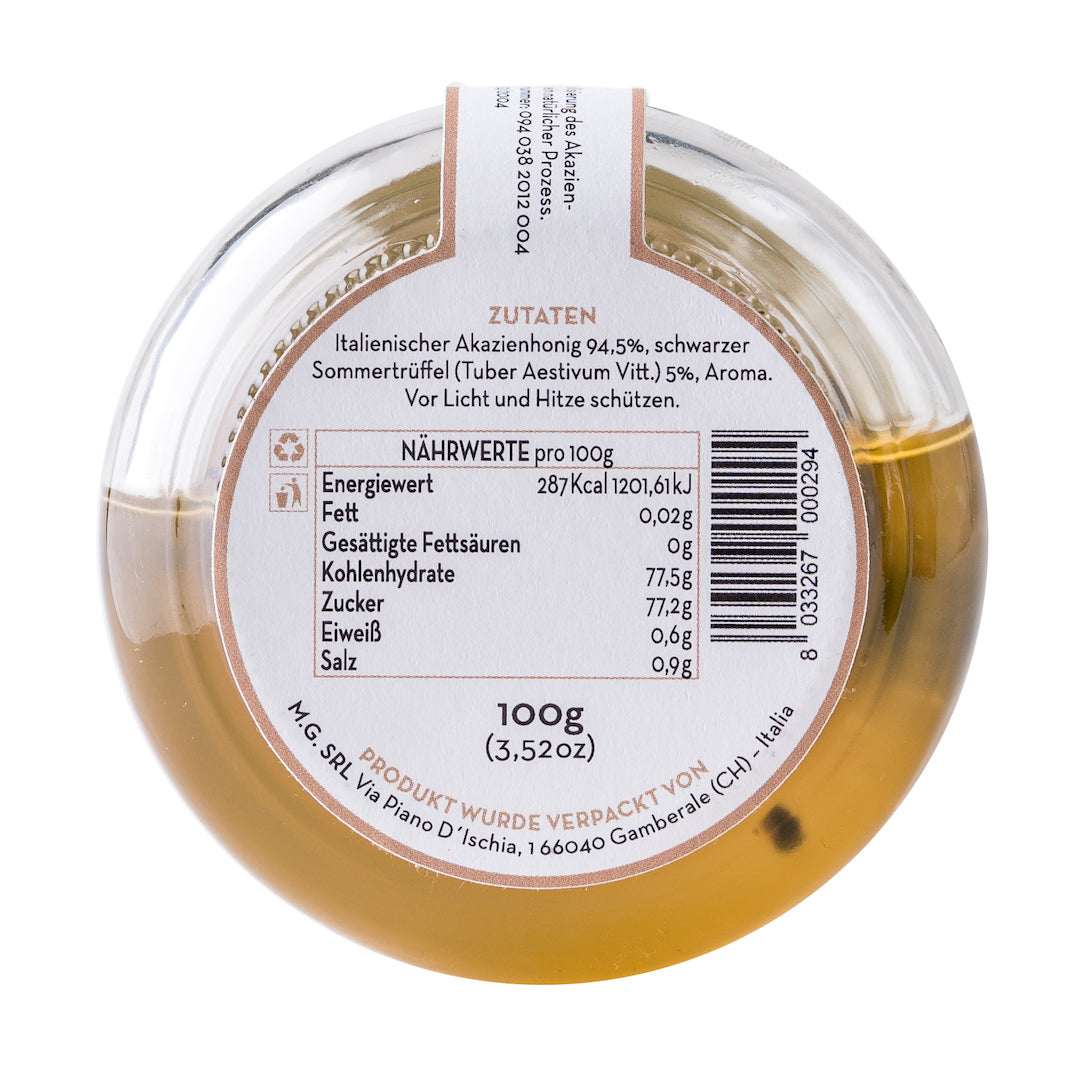 AKAZIENHONIG MIT 5% ECHTEM SCHWARZEN TRÜFFEL (100G)