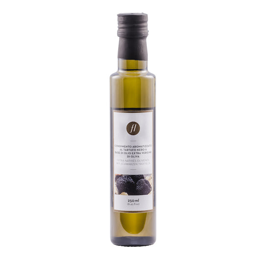 TRÜFFELÖL MIT SCHWARZEN TRÜFFELN (250ML)